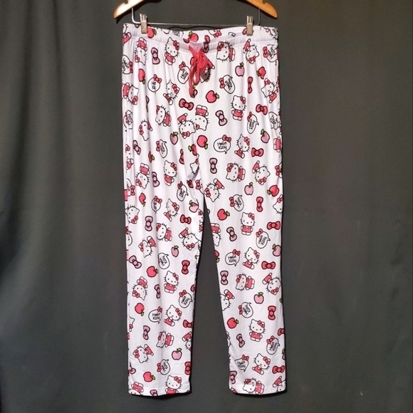 Hello Kitty Other - Hello Kitty Sleepwear Pants Apple Teacher Spring Pj Bottoms NWOT